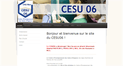 Desktop Screenshot of cesu06.org