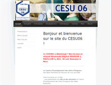 Tablet Screenshot of cesu06.org